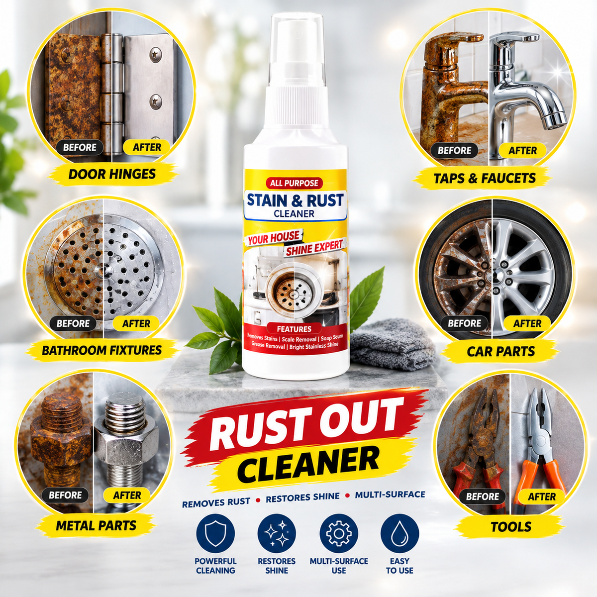 STAIN & RUST CLEANER